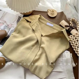 Chiffon Blouse for Women Elegant Social Women's Shirt Para Mujer Office Outfits Women Women's Long Sleeve Top White