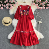 Zingj Ethnic Embroidery With Cotton And