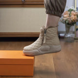 Zingj Boots Winter 2023 Winter New Korean Fashion Platform Women's Shoes With Velvet And Thick Women's Boots A