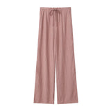 New Textured Loose Casual Multicolor Trousers