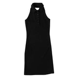 Dress Girl Summer New Thai Style Tight Back-To-Shoulder Hanging Neck Polo Collar Ass Skirt