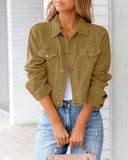 Zingj Women's Spring And Summer New Denim Jacket Long Sleeve