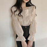 Fashion Long Sleeve Blouses Female Shirt Tops Casual Blouses Women