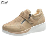 Women's Wedges Sneakers Vulcanize Shoes Sequins Shake Shoes Fashion Girls Sport Shoes Woman Sneakers Shoes Woman