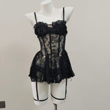 Pajamas 025 New High-End Temperament Short Skirt Pink Fashion Sexy Hot Lebony Sling