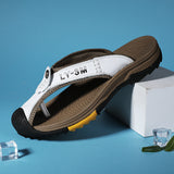 Zingj Baotou Flip-Flops Flip-Flops Sandals Male Breathable Light Dad Slippers Daily Household Casual Shoes Korean