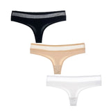 Women G-String Cotton Thongs Solid Sexy Panties Lace Underwear Female T-back Underpants Girls Bikini Panty Thongs