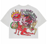 Y2K T-Shirt, Men's Wear, Women's Wear, Vintage Hip-Hop Graffiti, Graphics Printing Street Clothes, Oversized