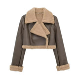 And Winter New Double-Sided Short Jacket Jacket