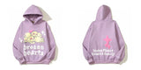 Skull Print Hooded Hoodie Ins Trendy Men's High Street Hoodie In Spring And