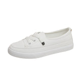 Zingj New 2023 Tide Women Small White Shoes Personality Collocation Fashion Simple Leisure Travel Women Board Shoes Women-Outfit
