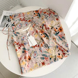 Elegant Floral Print Women Maxi Dress Adjust Spaghetti Strap Women Summer Dress For Vacation 2022 Ins Hot Beach