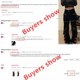 SUCHCUTE Gothic Bandage Jeans Women Dark Academic Low Waist Wide Leg Pant Harajuku Vintage Emo Hip Hop Denim Trousers Punk