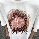 Short Sleeves Latest Album UTOPIA Album Same Printed T-Shirt Hip-Hop High Street Half