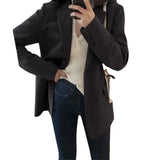 Zingj Celebrity Small Suit Female Short Coat Korean Version Of Fashionable Women's Jacket Slim Female Suit Temperament Suit Collar Small