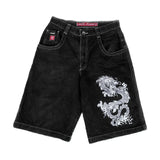 Shorts Y2K Hip Hop 2023 Original Gothic Pocket Baggy Jeans Shorts