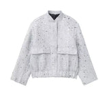 Version Of The New Autumn Series Of Beads Decorated With Loose Woolen Jackets