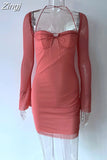 Bodycon Dress White Sexy Dress Women Party Dress 2023 New Arrivals Stretchy Mini Evening Club Night Dress