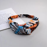 Headband Cross Top Knot Elastic Hair Bands Soft Solid Color Girls Hairband Hair Accessories Twisted Knotted
