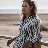 Zingj New Sexy One Piece Swimsuit Push Up Swimwear Women Monokini Long Sleeves Swim Suit Bathing Suit Women Summer Beach Wear 211-1-Outfit