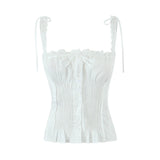 New Solid Color Lace Lace Trim Small Sling
