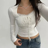 Bow Ruched Bust