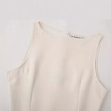 New Belt Sleeveless Short Fashionable Dress