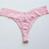 pcs/Lot Plus Size Women's Cotton Panties Underwear Sexy Lace Lingerie Panty Thongs G String Tanga T-back Seamless Female