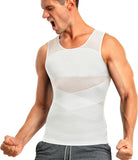 Men's Plastic Body Clothes Net Gauze Breathable, Abdomen, Belly, Chest, Back, Tight Fitness Training