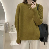 Zingj Sky Sparkling Round Neck Sweater Sweater Female Autumn And Winter Senior Sense Raccoon Velvet Design Sense Niche