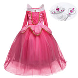 Winter Dress New Queen Halloween Costume For Kids Cosplay Dresses Princess disfraz carnaval vestido de festa