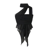 New Spring Anti-Slip Strip Irregular Sexy Neck-Hanging