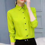 Daifei 2023 Spring / Summer New Korean Version Of Slimming, Large Size, Bottom Fashion Shirt, Long-Sleeved