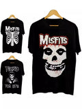 Y2K Men's Women's Original Gothic Hip-Hop Graphic Printing Cotton Round Collar Oversized T-Shirt Short-Sleeved