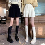 Women Autumn College Friends Simple Pure Corduroy New Arrival Mujer Cozy Design Casual Fashion Basic Feminino Ulzzang