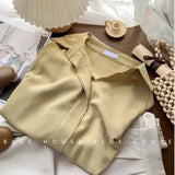 Chiffon Blouse for Women Elegant Social Women's Shirt Para Mujer Office Outfits Women Women's Long Sleeve Top White
