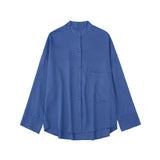 New Pocket Pendent Loose Shirt Elastic Waist Pant
